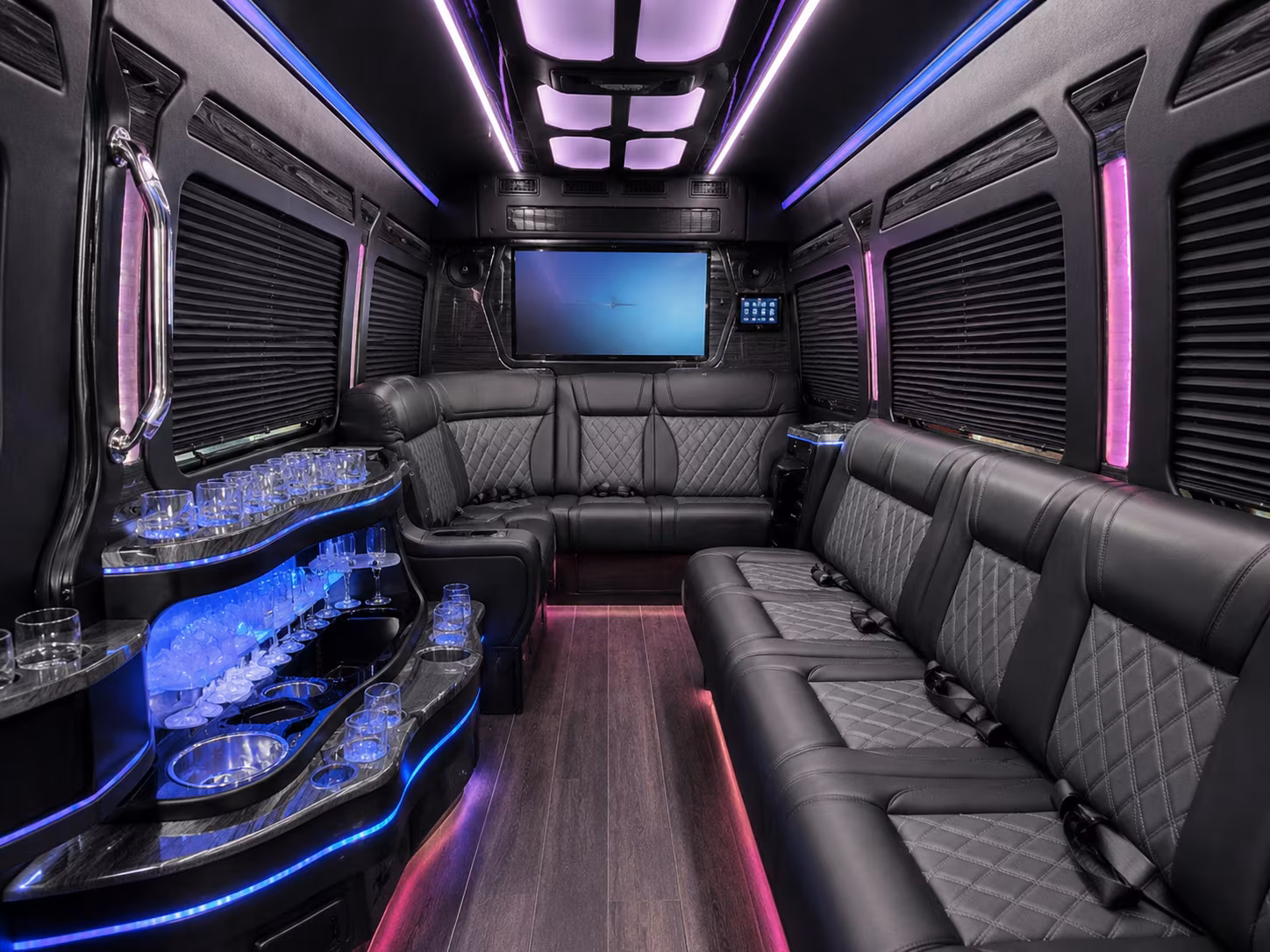 corporate event transportation to amerant bank arena and sawgrass venues