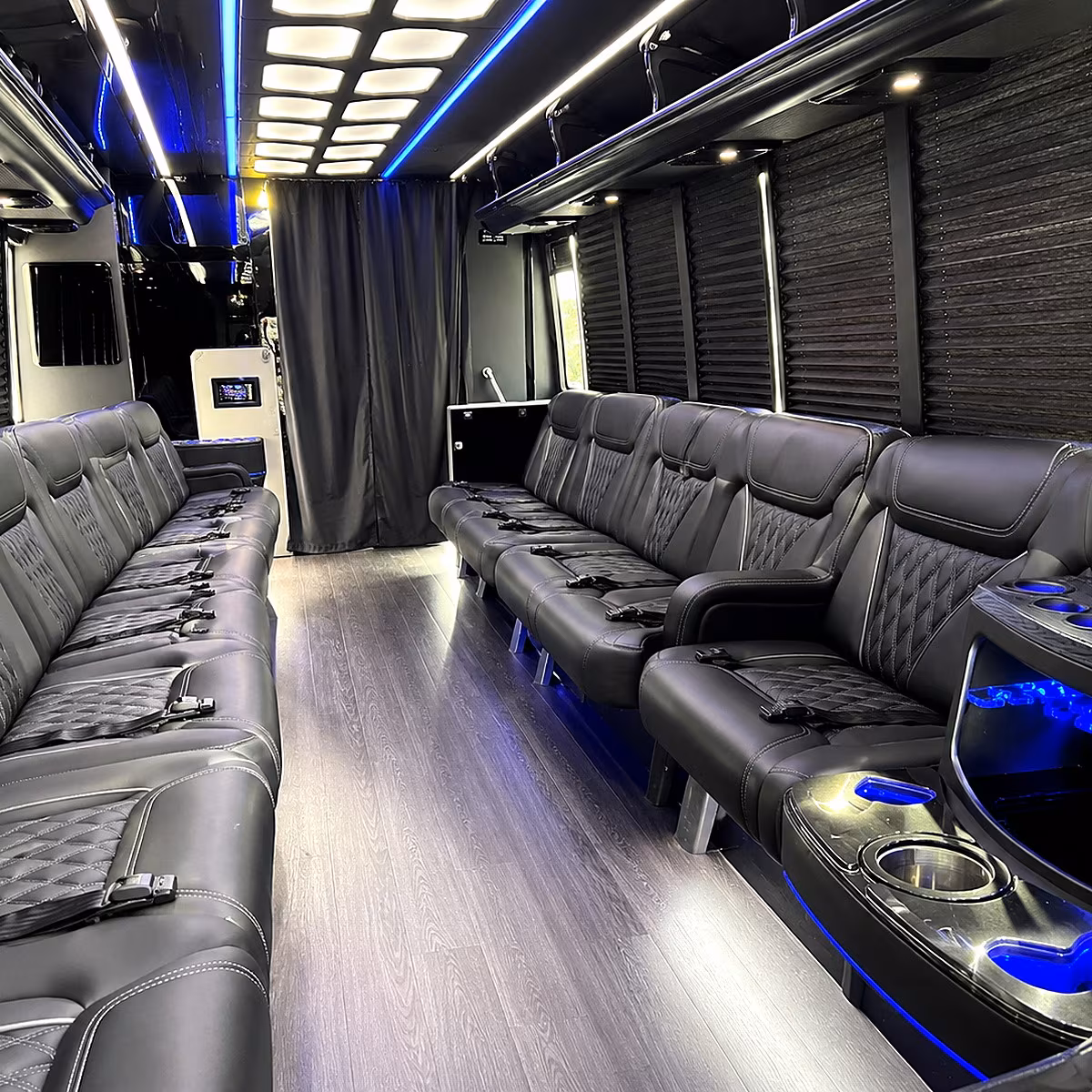 margate party bus rentals inside