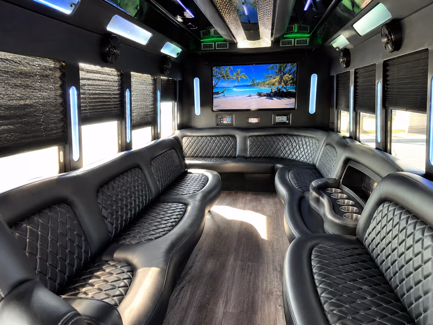 sunrise prom night bus rentals across sunrise