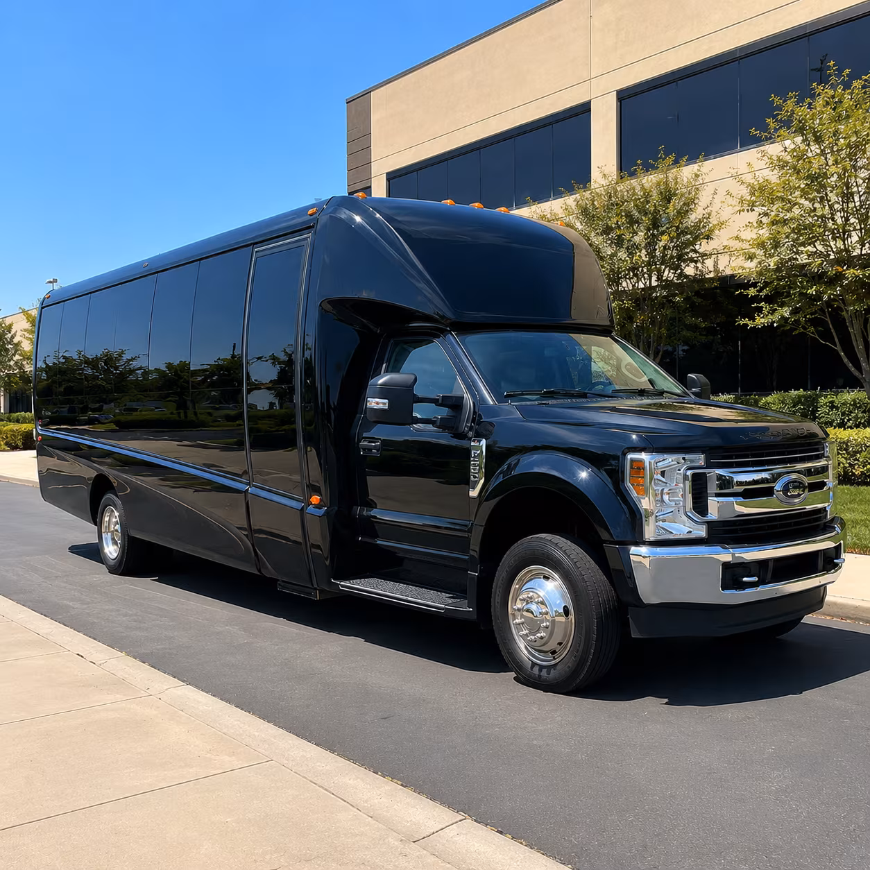 sunrise streamlined sports team and fan group transportation in sunrise