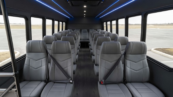 margate 20 passenger minibus inside