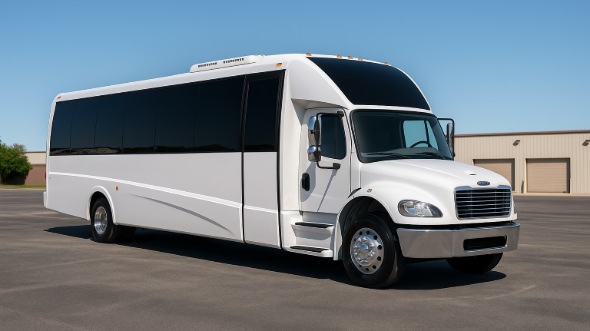 Exterior of Charter Bus Company Margate's Party Bus in Margate