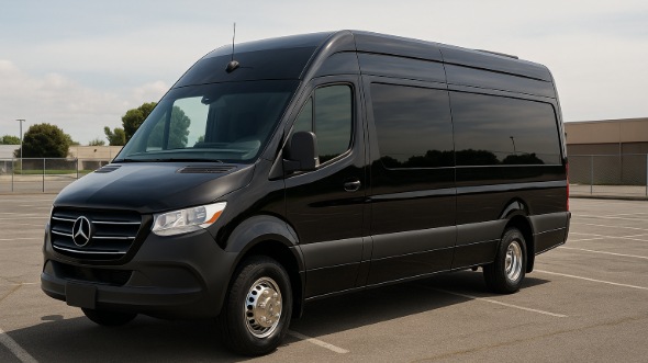 Exterior of Charter Bus Company Margate's Sprinter Limo in Margate